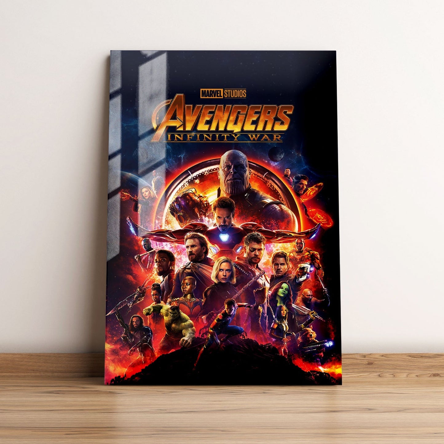 Avengers Infinity War Movie Metal Poster