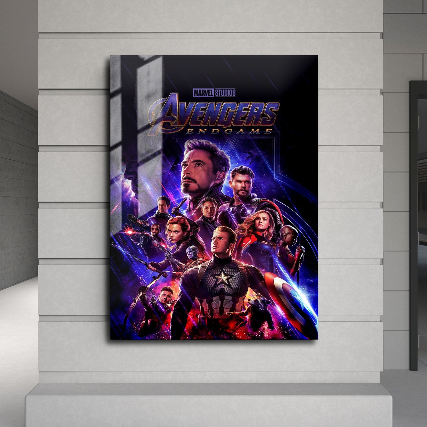 Flex Designs Metal Poster Avengers Endgame 24 x 36" Home Goods - Movie 2019 Movie Metal Poster