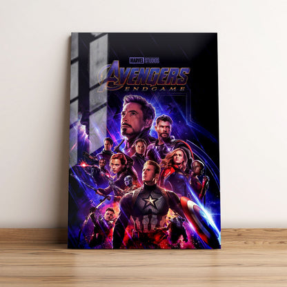 Avengers Endgame Movie Metal Poster