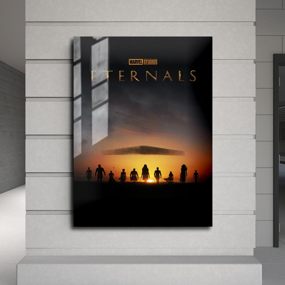 Flex Designs Metal Poster Eternals 24 x 36" Home Goods - Movie 2021 Movie Metal Poster