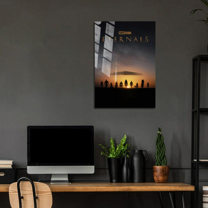 Flex Designs Metal Poster Eternals 5 x 7" Home Goods - Movie 2021 Movie Metal Poster