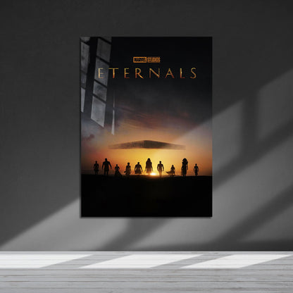 Flex Designs Metal Poster Eternals 5 x 7" Home Goods - Movie 2021 Movie Metal Poster