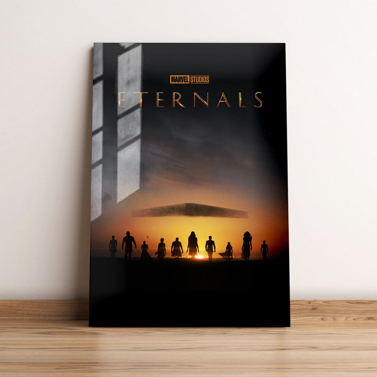 Eternals Movie Metal Poster