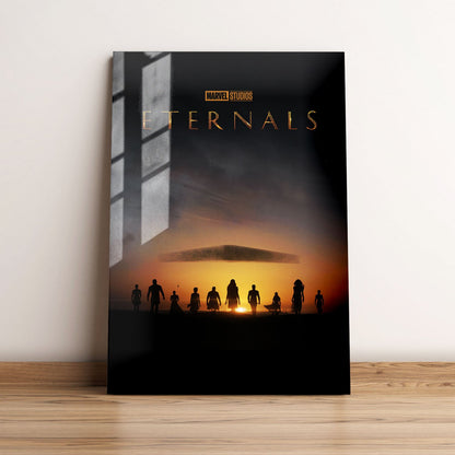 Eternals Movie Metal Poster