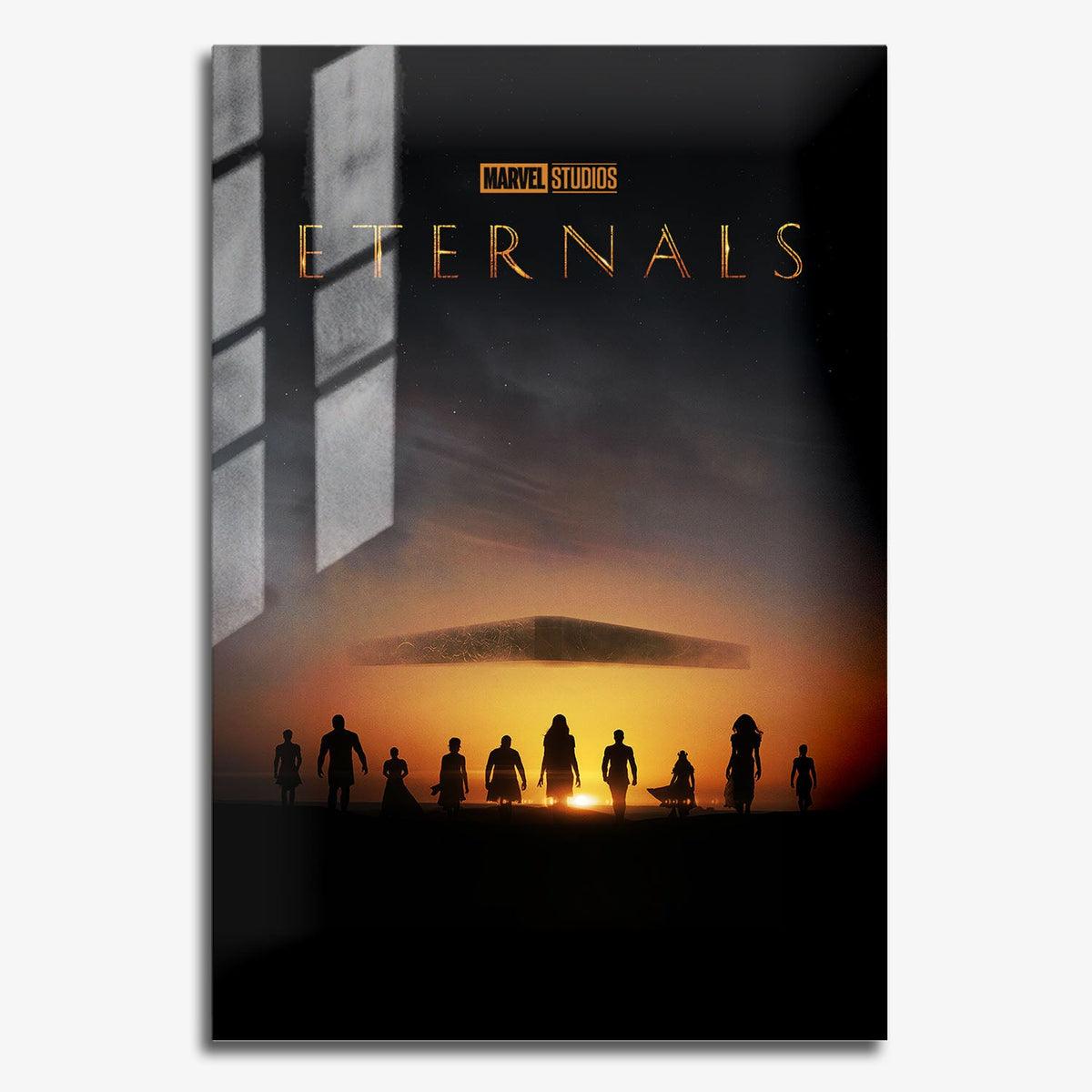 Flex Designs Metal Poster Eternals 11 x 17" Home Goods - Movie 2021 Movie Metal Poster