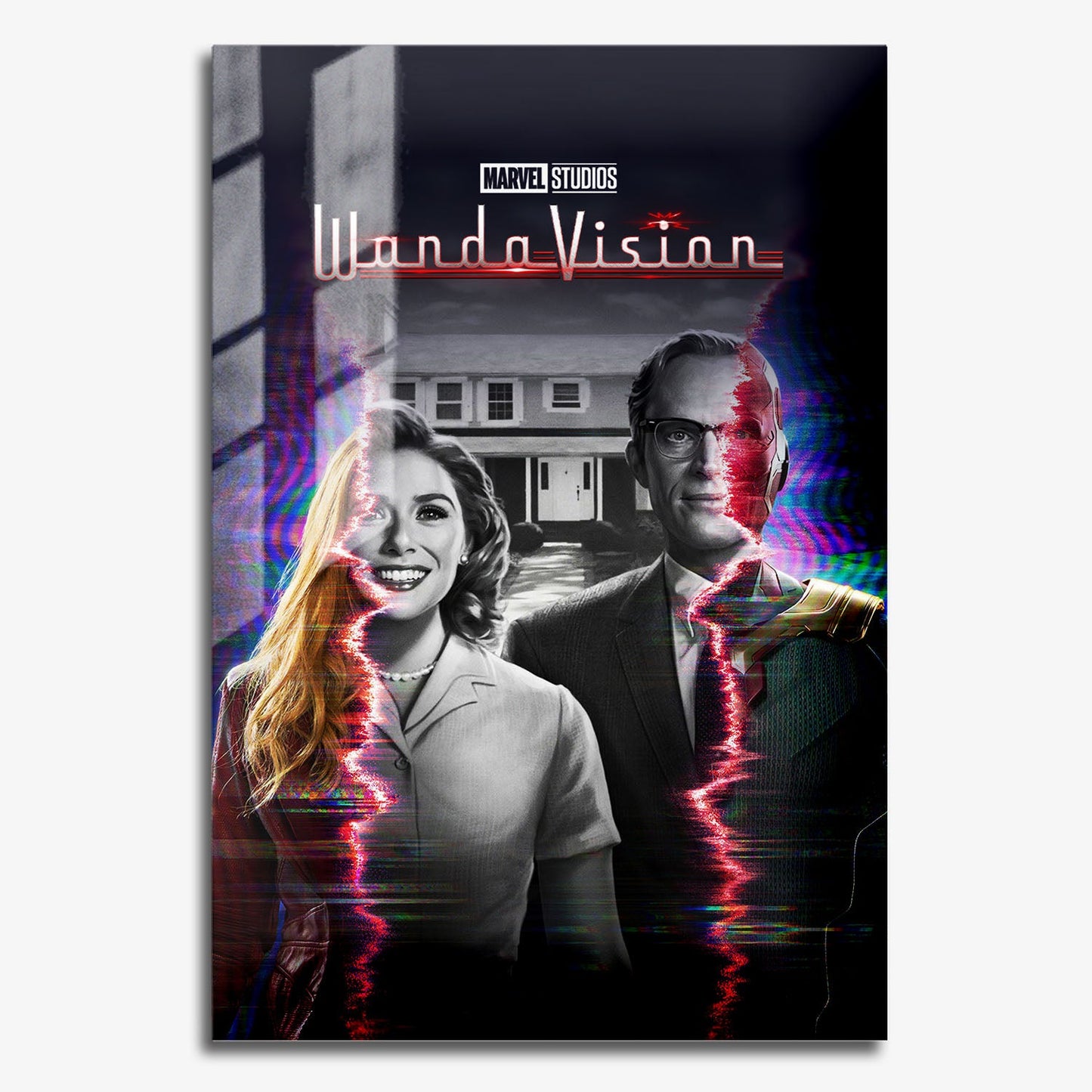 Flex Designs Metal Poster WandaVision 11 x 17" Home Goods - Movie 2021 Movie Metal Poster