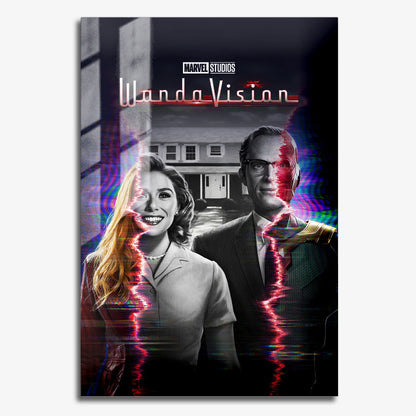 Flex Designs Metal Poster WandaVision 11 x 17" Home Goods - Movie 2021 Movie Metal Poster