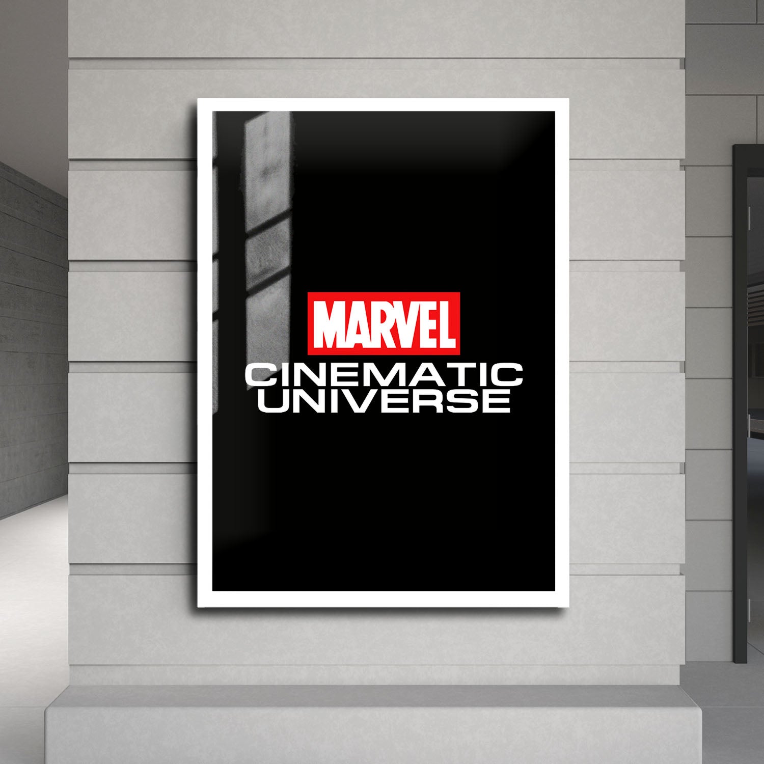 Flex Designs Metal Poster Marvel Cinematic Universe Minimalist 24 x 36" Home Goods - Movie  Movie Metal Poster