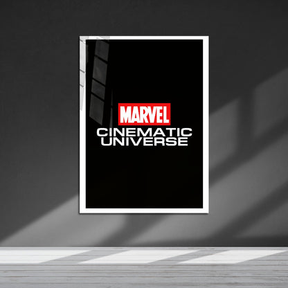 Flex Designs Metal Poster Marvel Cinematic Universe Minimalist 5 x 7" Home Goods - Movie  Movie Metal Poster