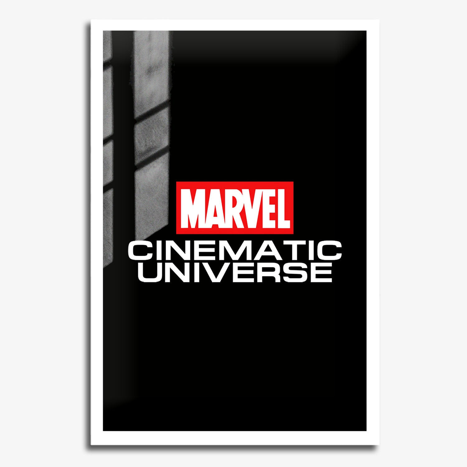 Flex Designs Metal Poster Marvel Cinematic Universe Minimalist 11 x 17" Home Goods - Movie  Movie Metal Poster