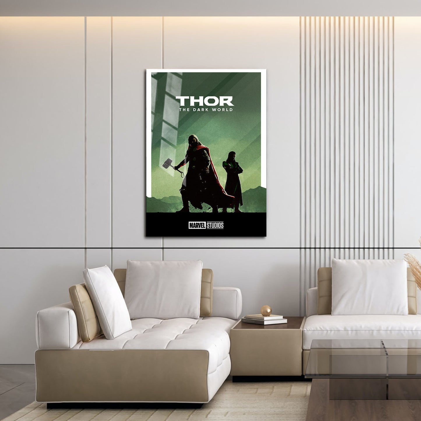 Flex Designs Metal Poster Thor The Dark World Minimalist 16 x 24" Home Goods - Movie 2013 Movie Metal Poster