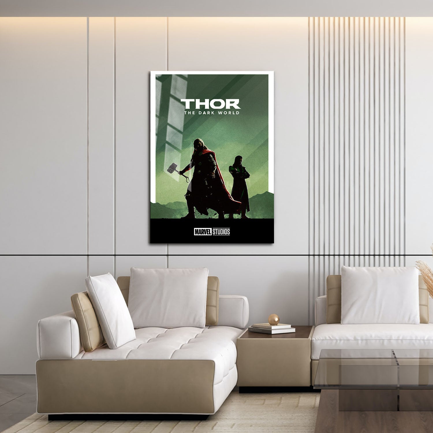 Flex Designs Metal Poster Thor The Dark World Minimalist 16 x 24" Home Goods - Movie 2013 Movie Metal Poster