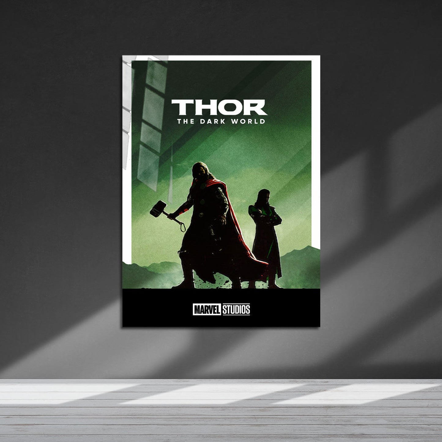 Flex Designs Metal Poster Thor The Dark World Minimalist 5 x 7" Home Goods - Movie 2013 Movie Metal Poster
