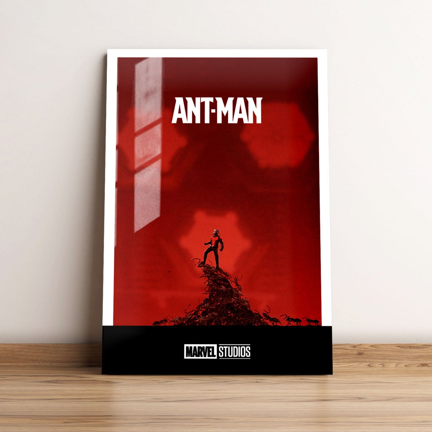 Ant-Man Minimalist Movie Metal Poster