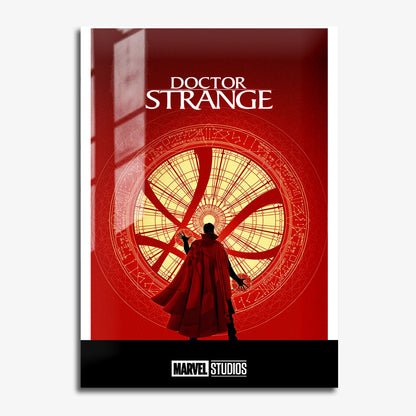 Flex Designs Metal Poster Doctor Strange Minimalist 11 x 17" Home Goods - Movie 2016 Movie Metal Poster