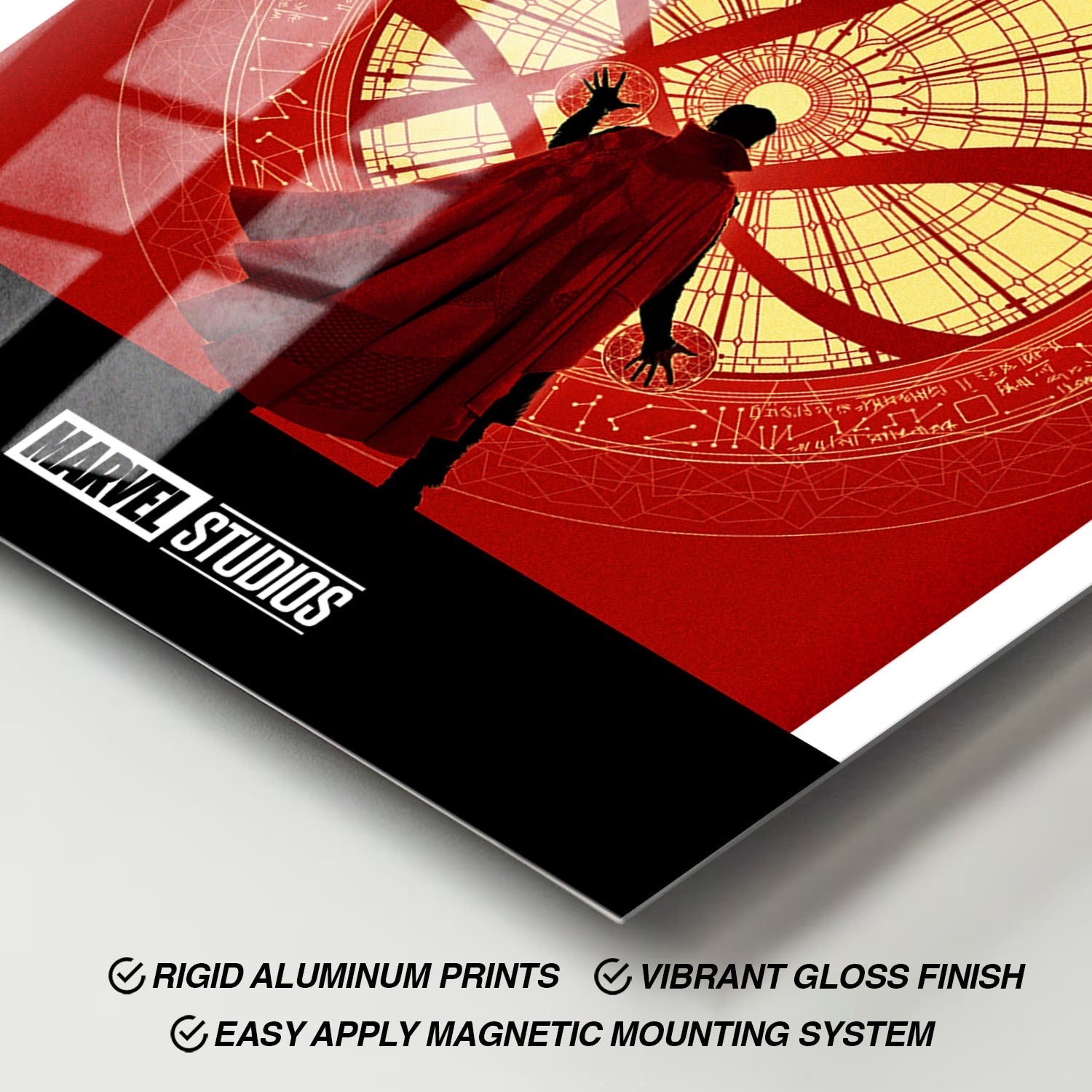 Flex Designs Metal Poster Doctor Strange Minimalist 11 x 17" Home Goods - Movie 2016 Movie Metal Poster
