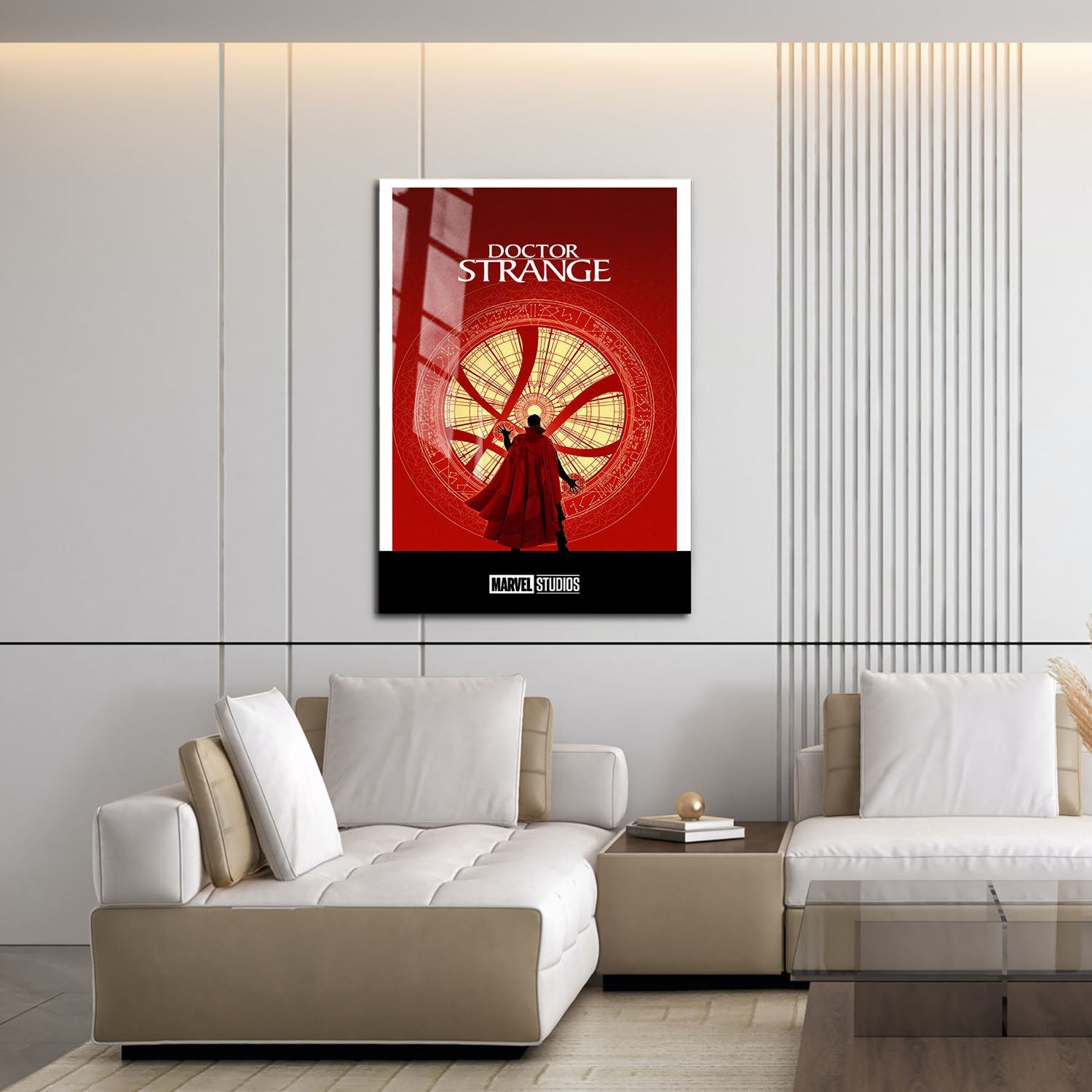 Flex Designs Metal Poster Doctor Strange Minimalist 16 x 24" Home Goods - Movie 2016 Movie Metal Poster