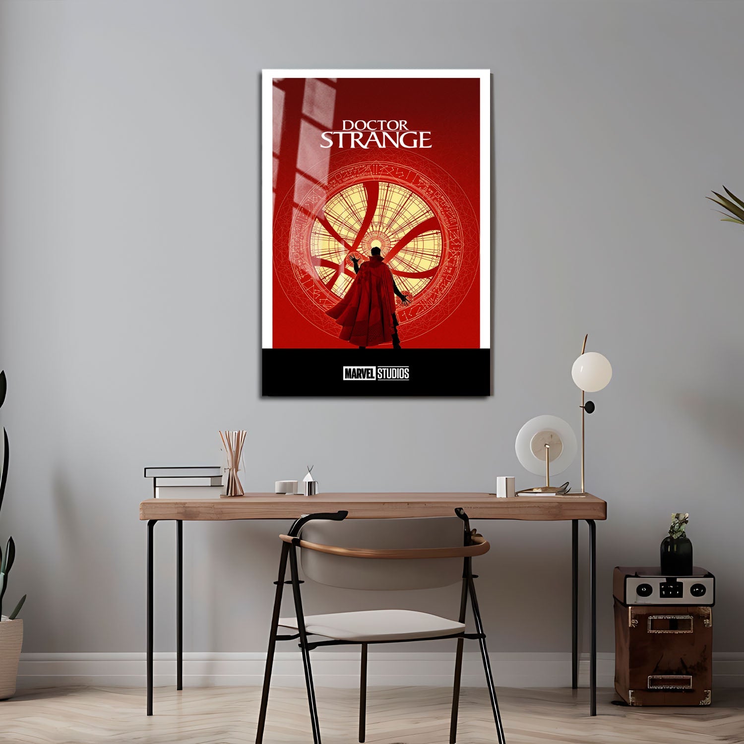 Flex Designs Metal Poster Doctor Strange Minimalist 24 x 36" Home Goods - Movie 2016 Movie Metal Poster