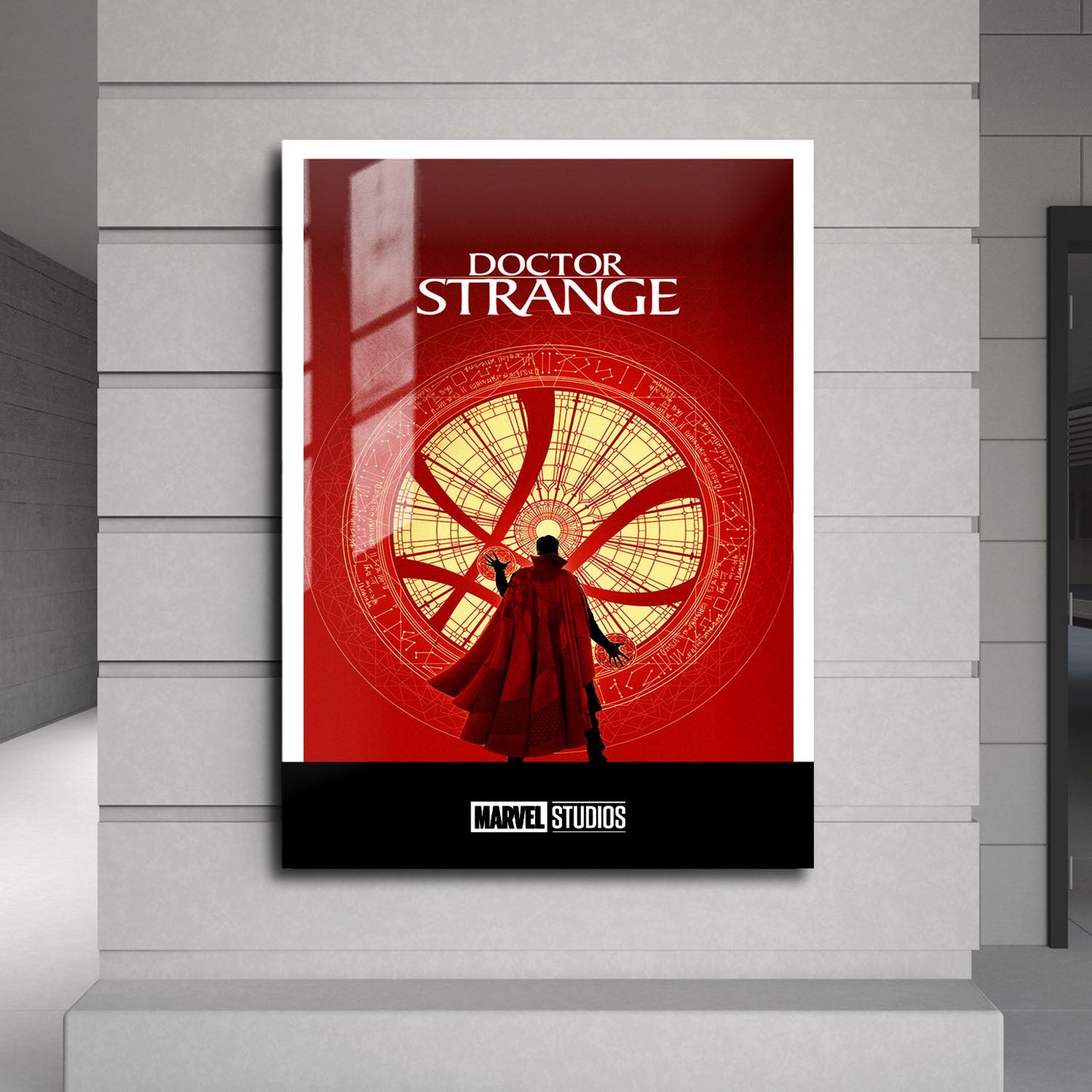 Flex Designs Metal Poster Doctor Strange Minimalist 24 x 36" Home Goods - Movie 2016 Movie Metal Poster