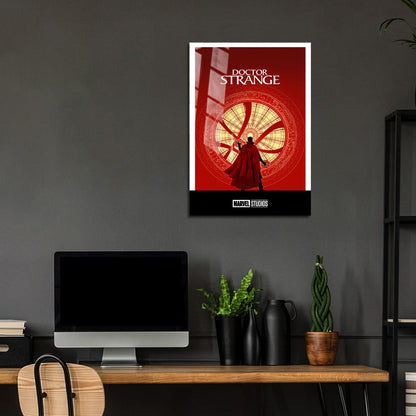 Flex Designs Metal Poster Doctor Strange Minimalist 5 x 7" Home Goods - Movie 2016 Movie Metal Poster