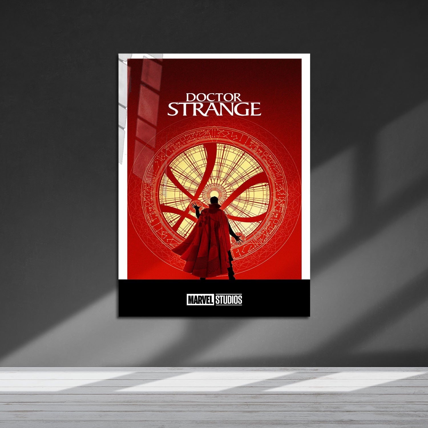 Flex Designs Metal Poster Doctor Strange Minimalist 5 x 7" Home Goods - Movie 2016 Movie Metal Poster