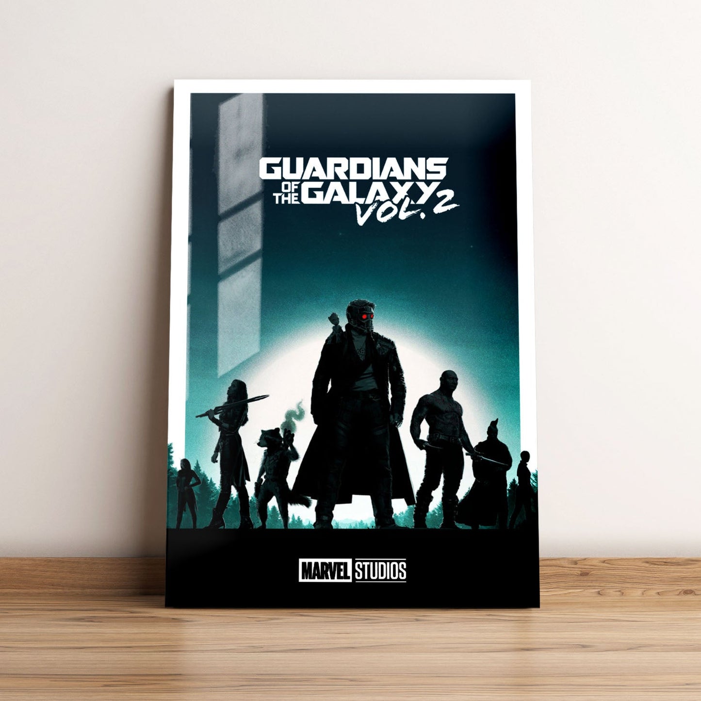 Guardians of the Galaxy Vol 2 Minimalist Movie Metal Poster