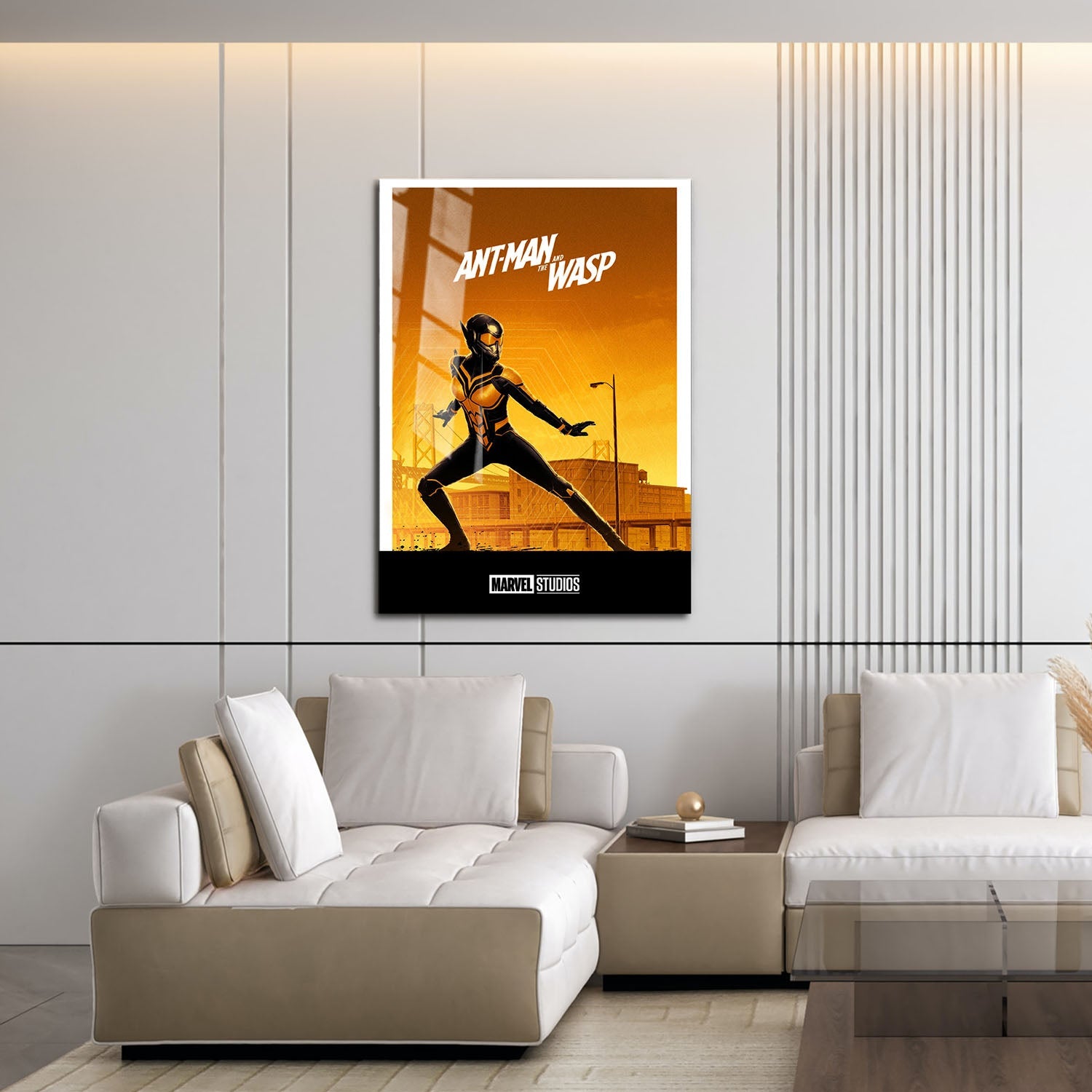 Flex Designs Metal Poster Ant-Man and the Wasp Minimalist 16 x 24" Home Goods - Movie 2018 Movie Metal Poster