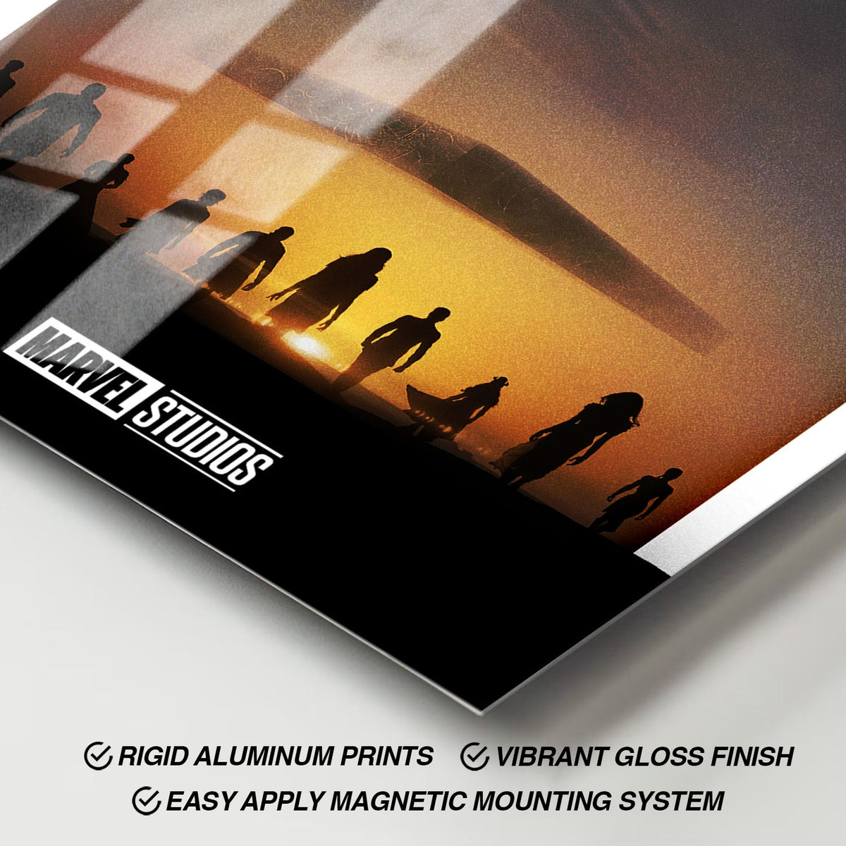 Flex Designs Metal Poster Eternals Minimalist 11 x 17" Home Goods - Movie 2021 Movie Metal Poster