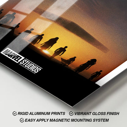 Flex Designs Metal Poster Eternals Minimalist 11 x 17" Home Goods - Movie 2021 Movie Metal Poster