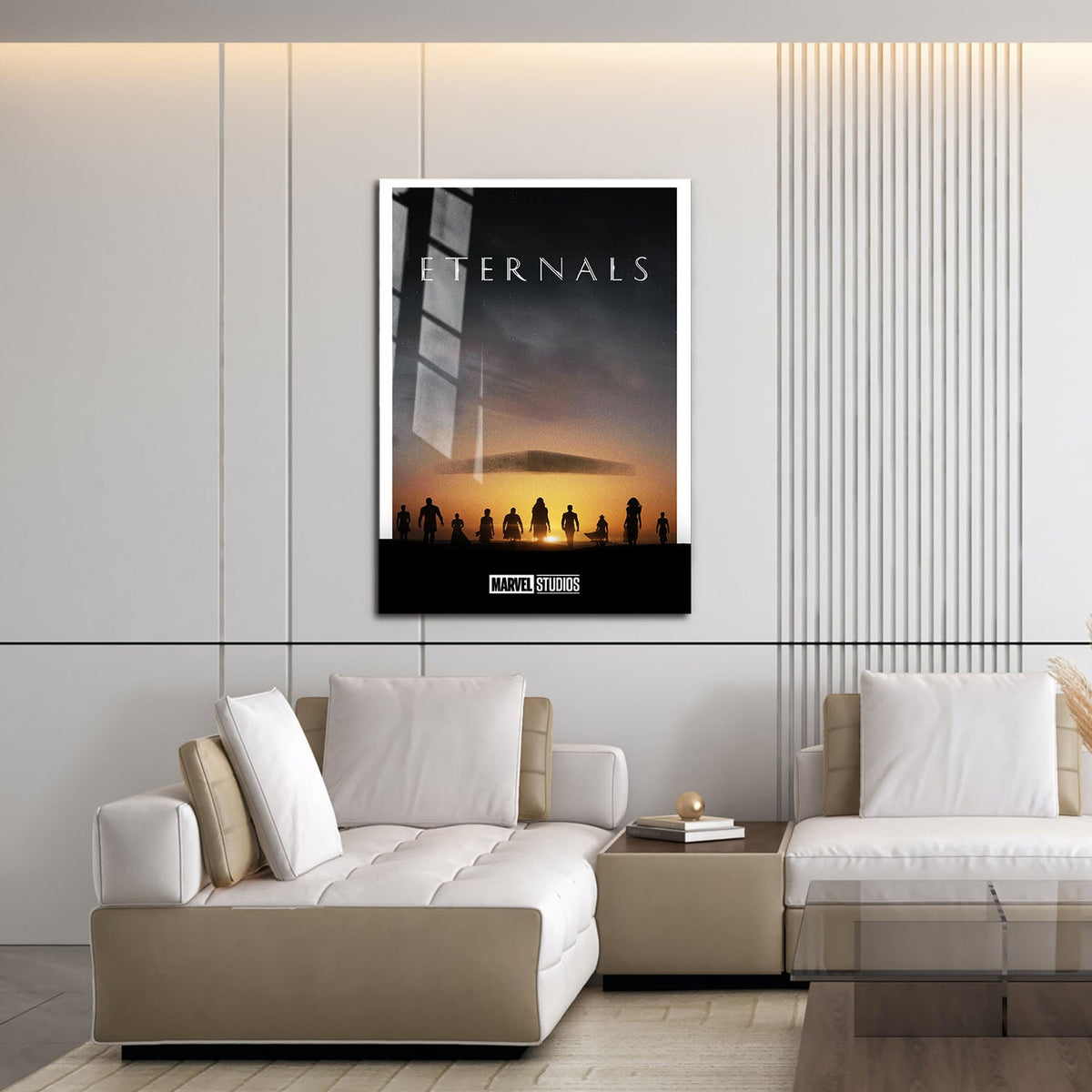 Flex Designs Metal Poster Eternals Minimalist 16 x 24" Home Goods - Movie 2021 Movie Metal Poster