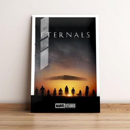 Eternals Minimalist Movie Metal Poster
