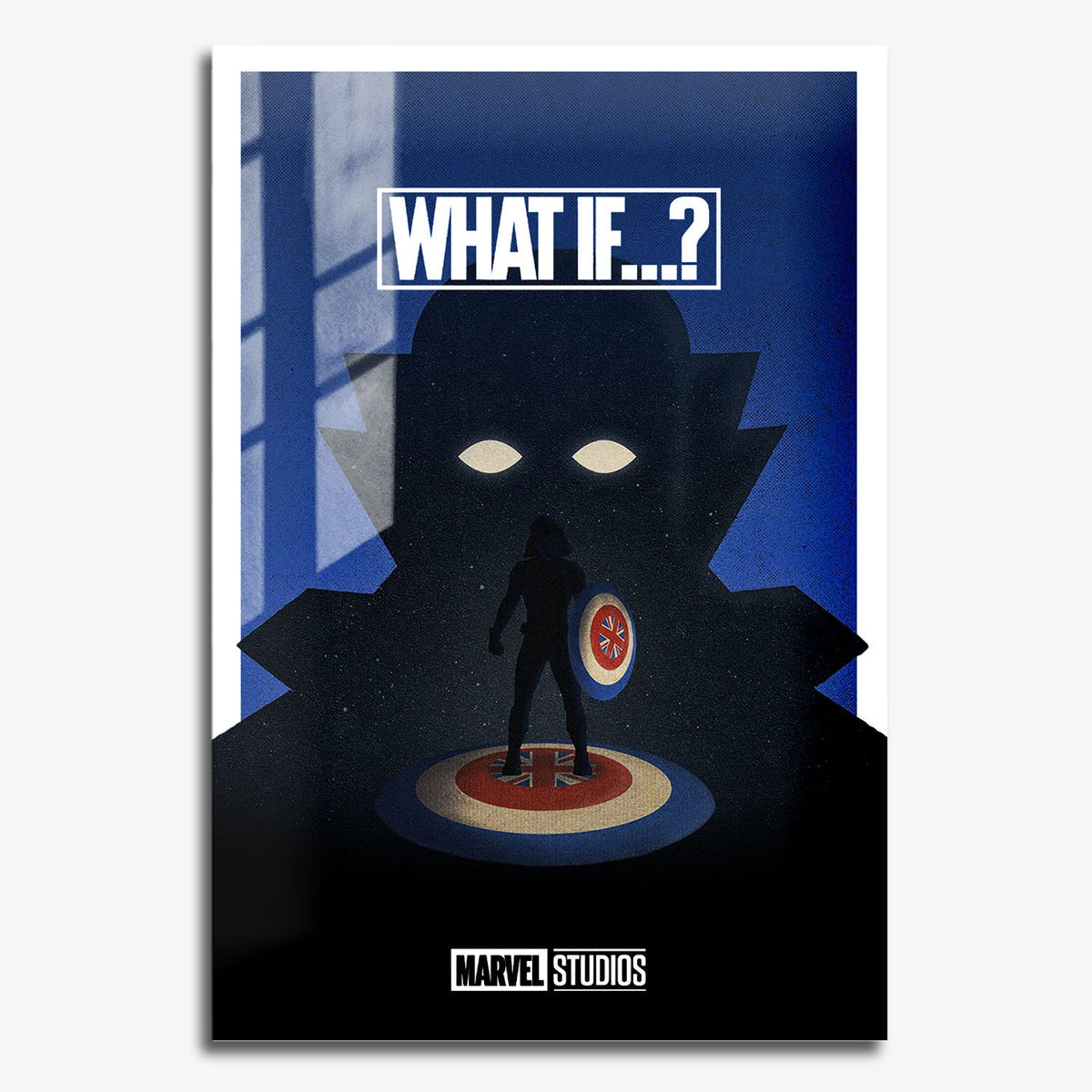 Flex Designs Metal Poster What If Minimalist 11 x 17" Home Goods - TV Show 2021 TV Show Metal Poster