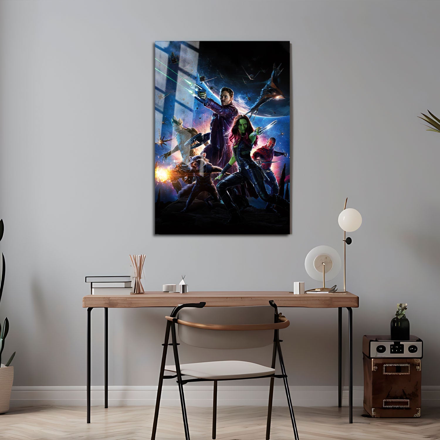 Flex Designs Metal Poster Guardians of the Galaxy Textless 24 x 36" Home Goods - Movie 2014 Movie Metal Poster