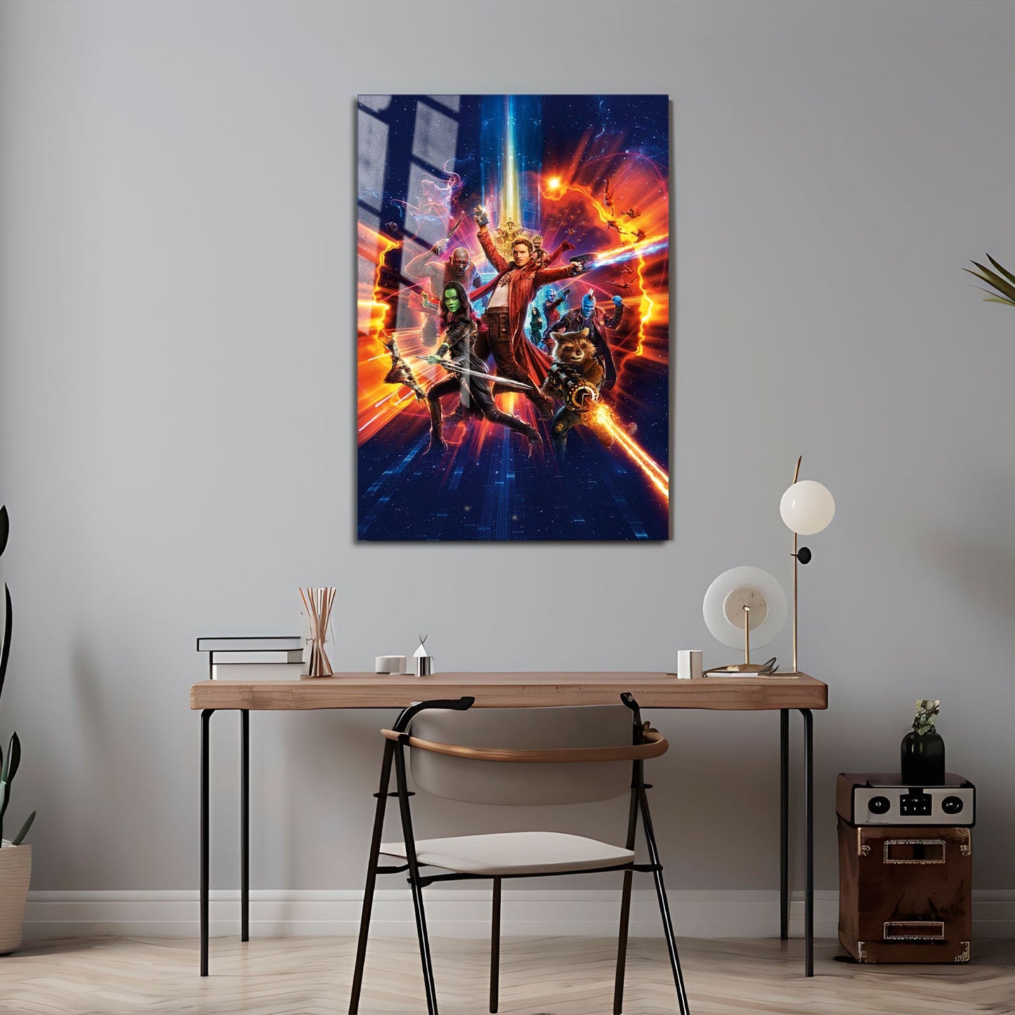 Flex Designs Metal Poster Guardians of the Galaxy Vol 2 Textless 24 x 36" Home Goods - Movie 2017 Movie Metal Poster