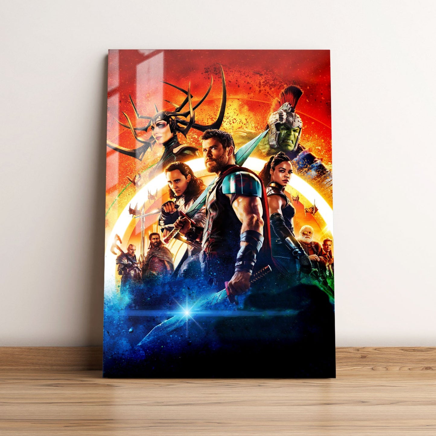 Thor Ragnarok Textless Movie Metal Poster