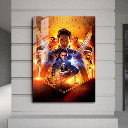 Flex Designs Metal Poster Ant-Man and the Wasp Textless 24 x 36" Home Goods - Movie 2018 Movie Metal Poster
