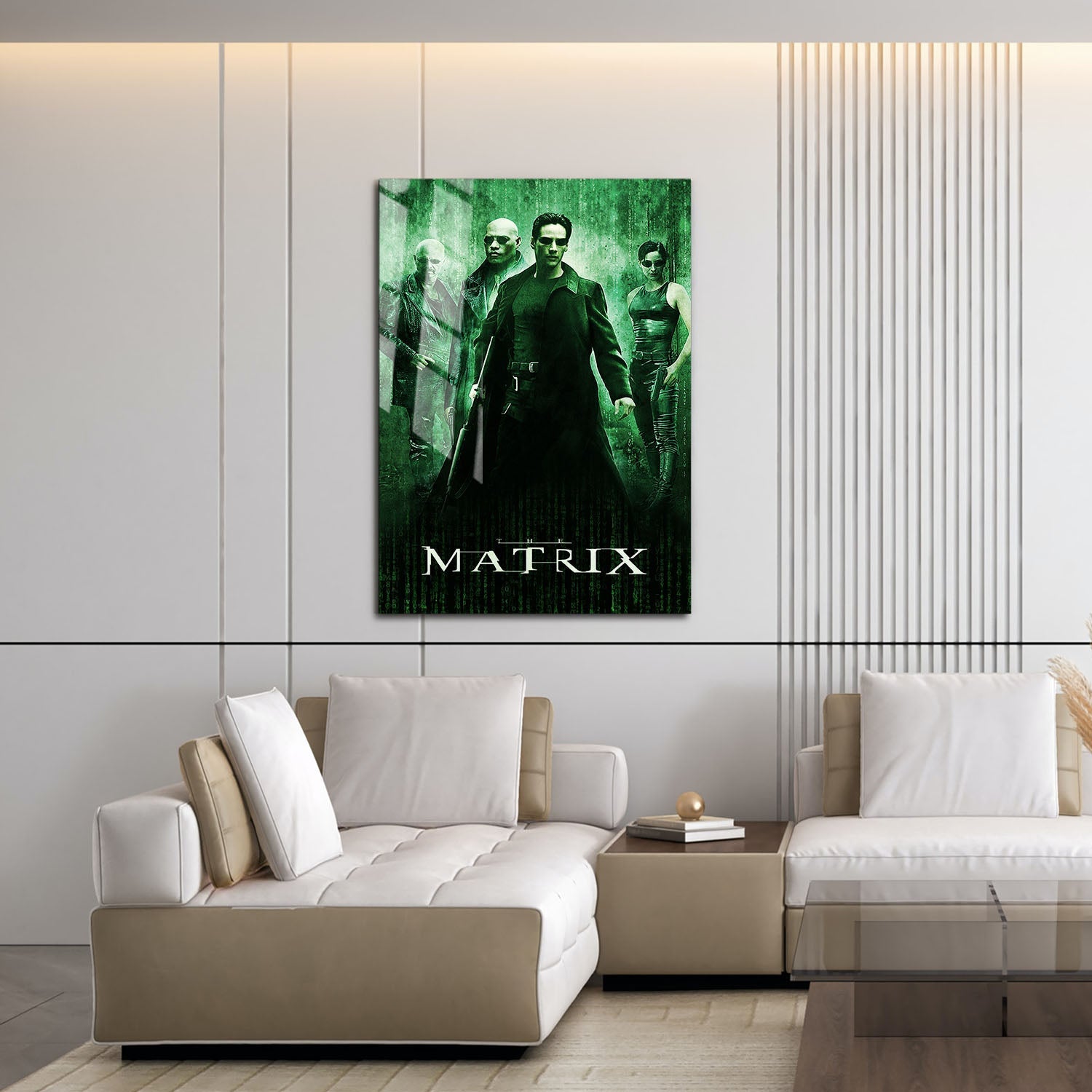 Flex Designs Metal Poster The Matrix Classic 16 x 24" Home Goods - Movie 1999 Movie Metal Poster