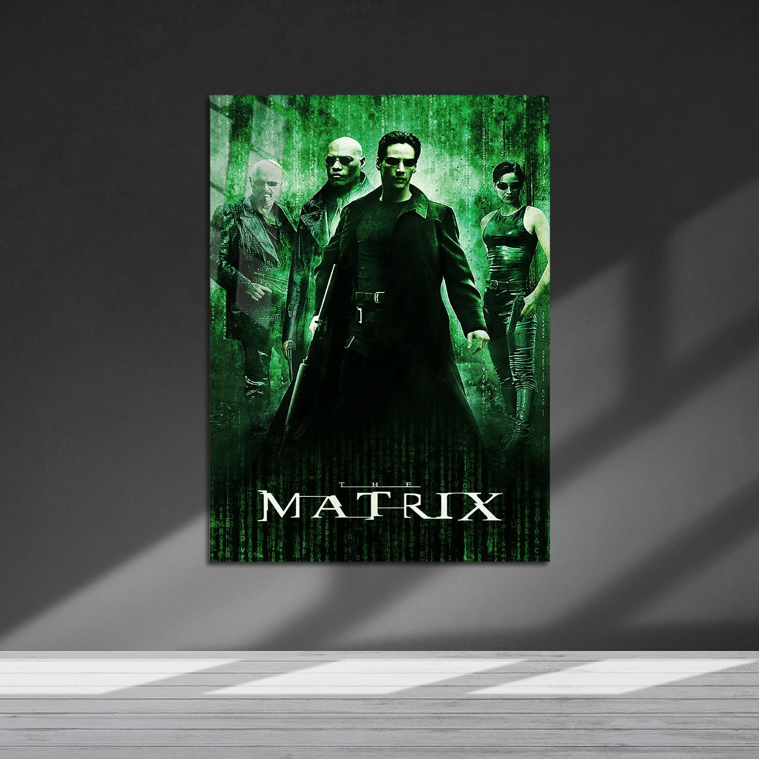 Flex Designs Metal Poster The Matrix Classic 5 x 7" Home Goods - Movie 1999 Movie Metal Poster