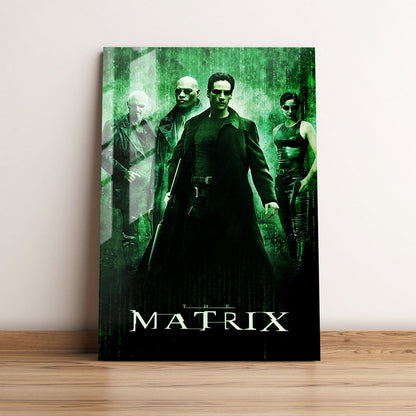 The Matrix Classic Movie Metal Poster