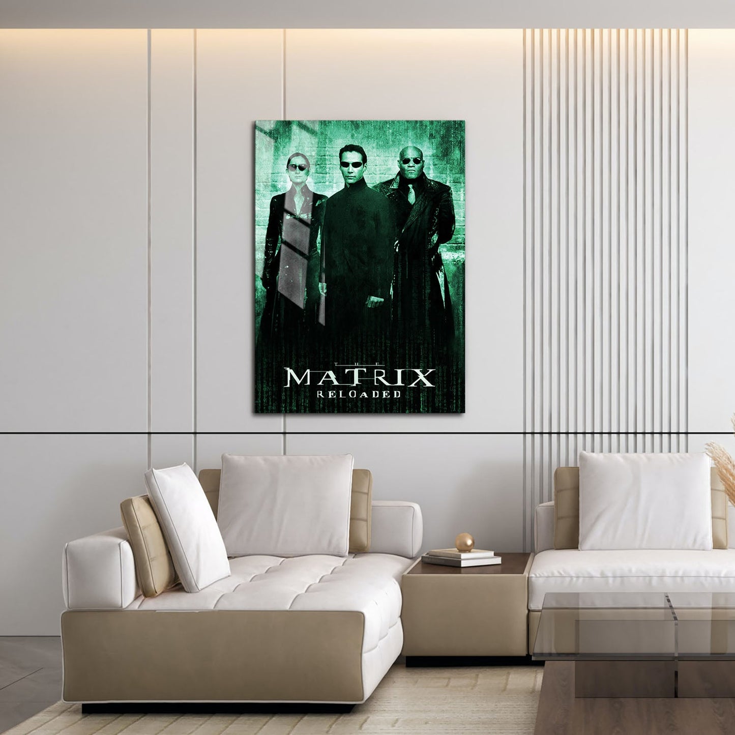 Flex Designs Metal Poster The Matrix Reloaded Classic 16 x 24" Home Goods - Movie 2003 Movie Metal Poster