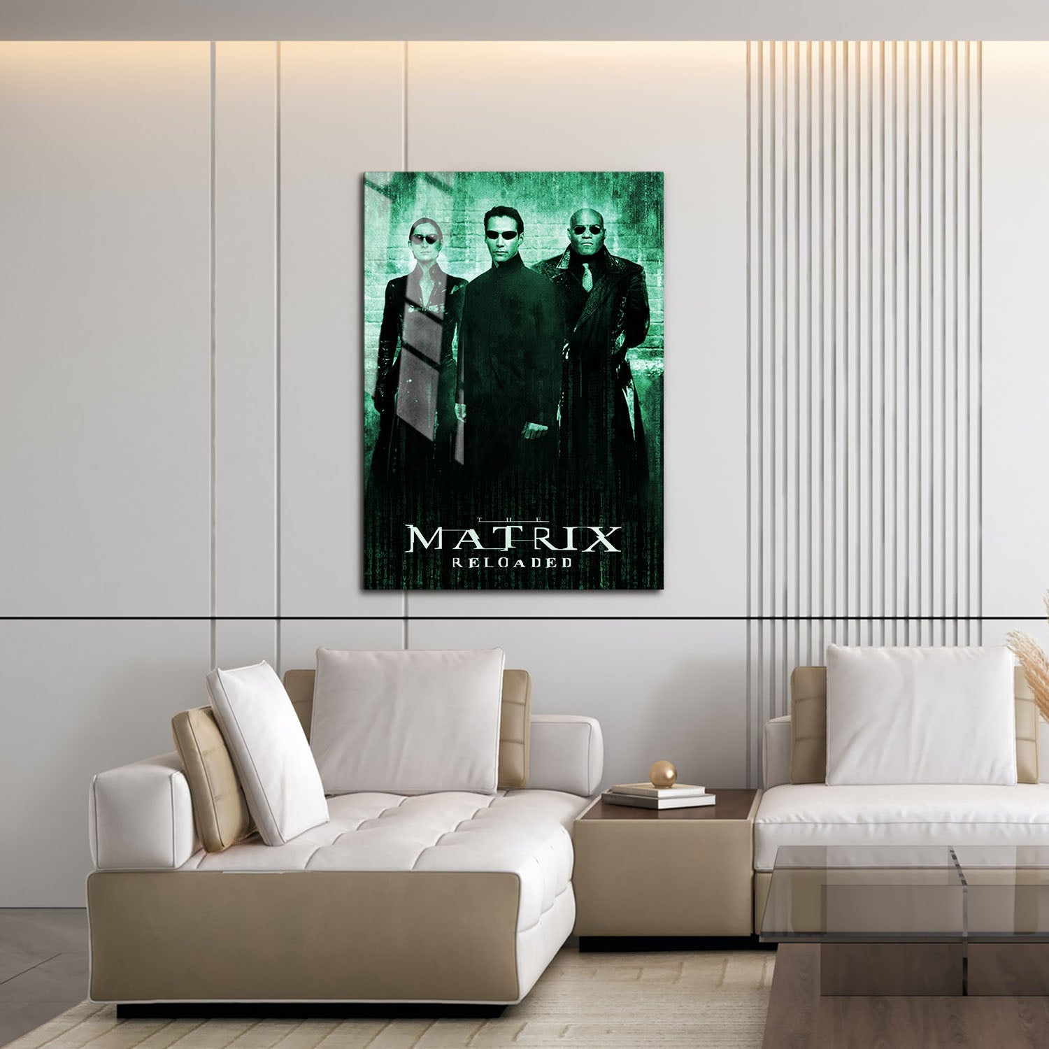 Flex Designs Metal Poster The Matrix Reloaded Classic 16 x 24" Home Goods - Movie 2003 Movie Metal Poster
