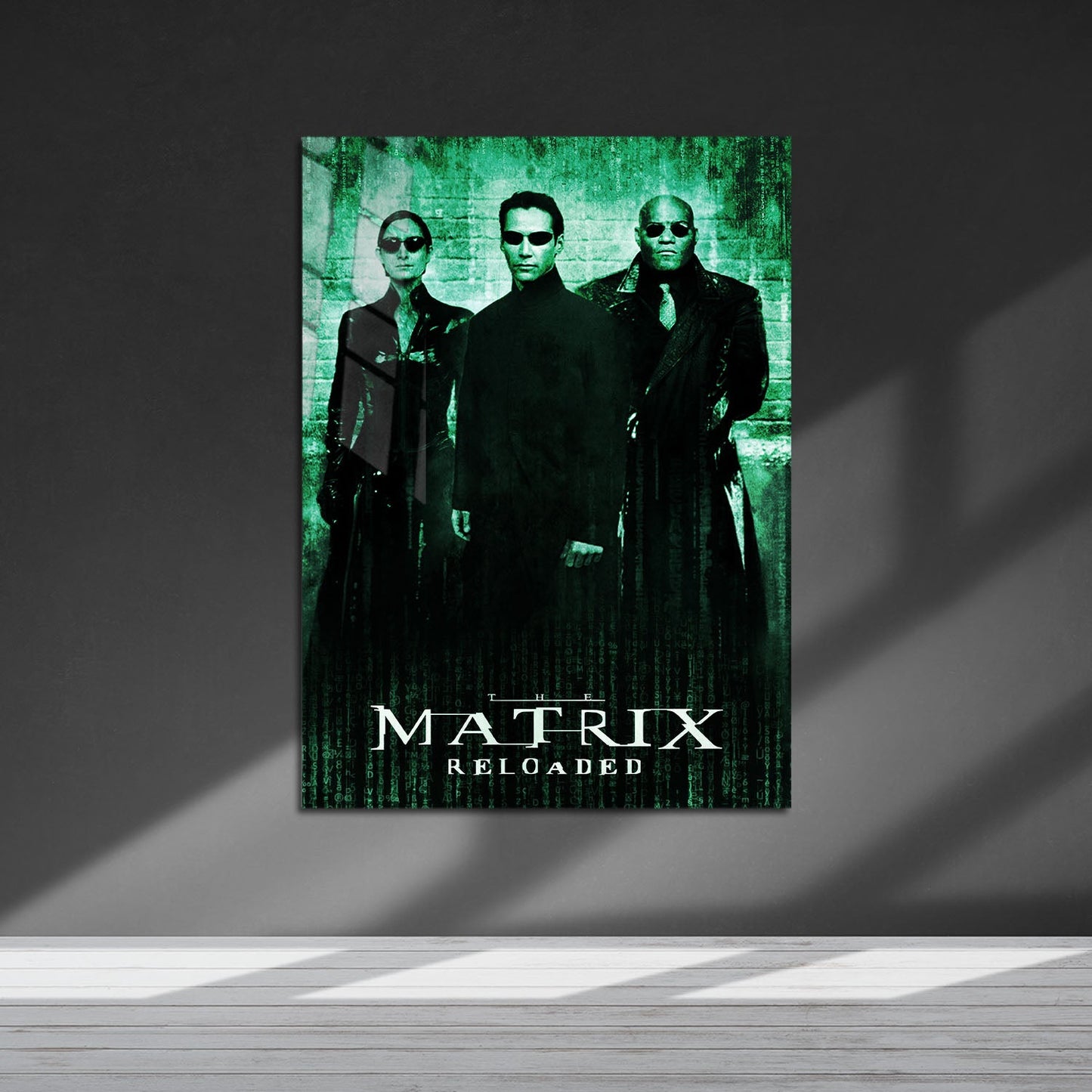 Flex Designs Metal Poster The Matrix Reloaded Classic 5 x 7" Home Goods - Movie 2003 Movie Metal Poster