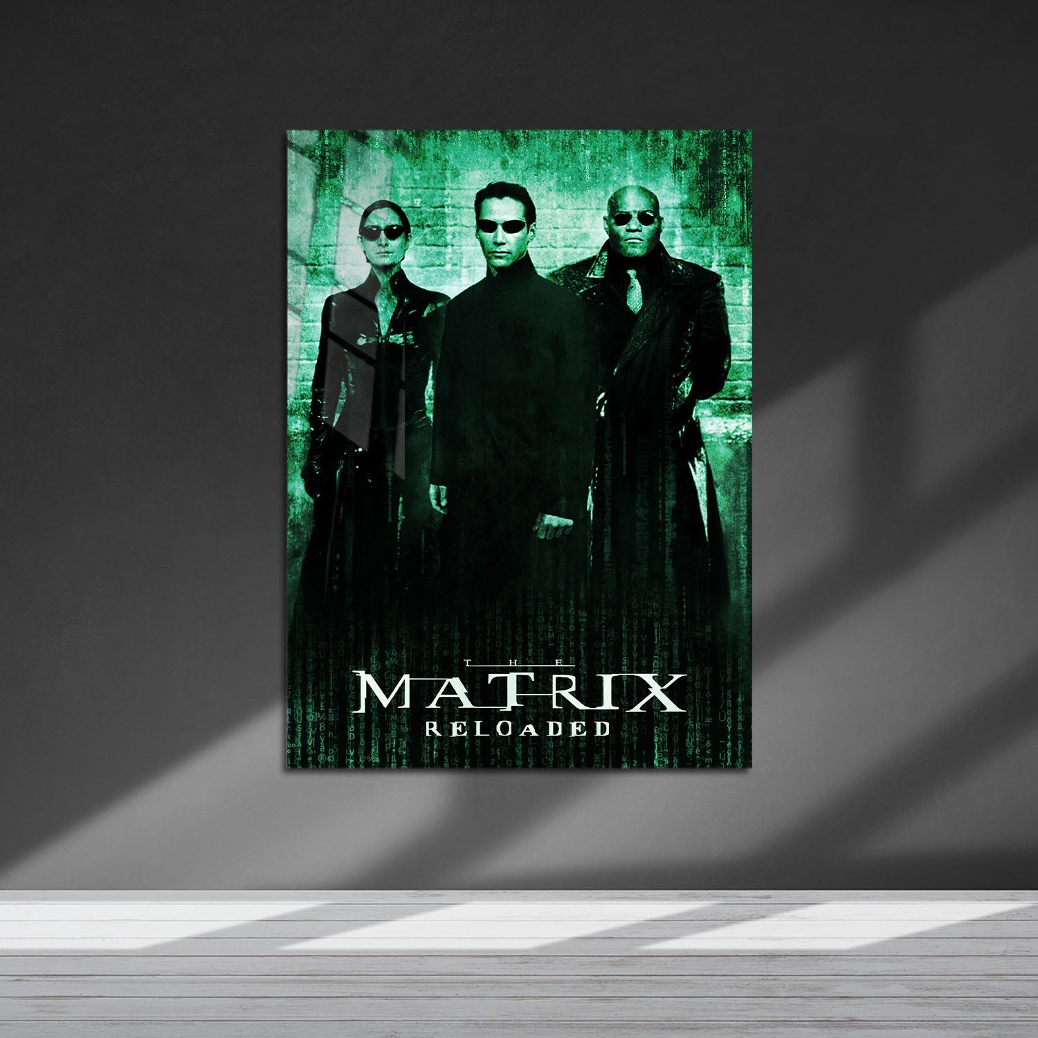 Flex Designs Metal Poster The Matrix Reloaded Classic 5 x 7" Home Goods - Movie 2003 Movie Metal Poster