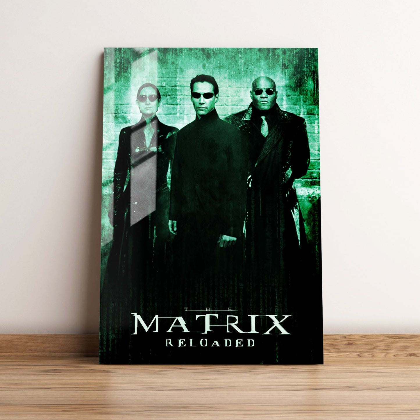 The Matrix Reloaded Classic Movie Metal Poster