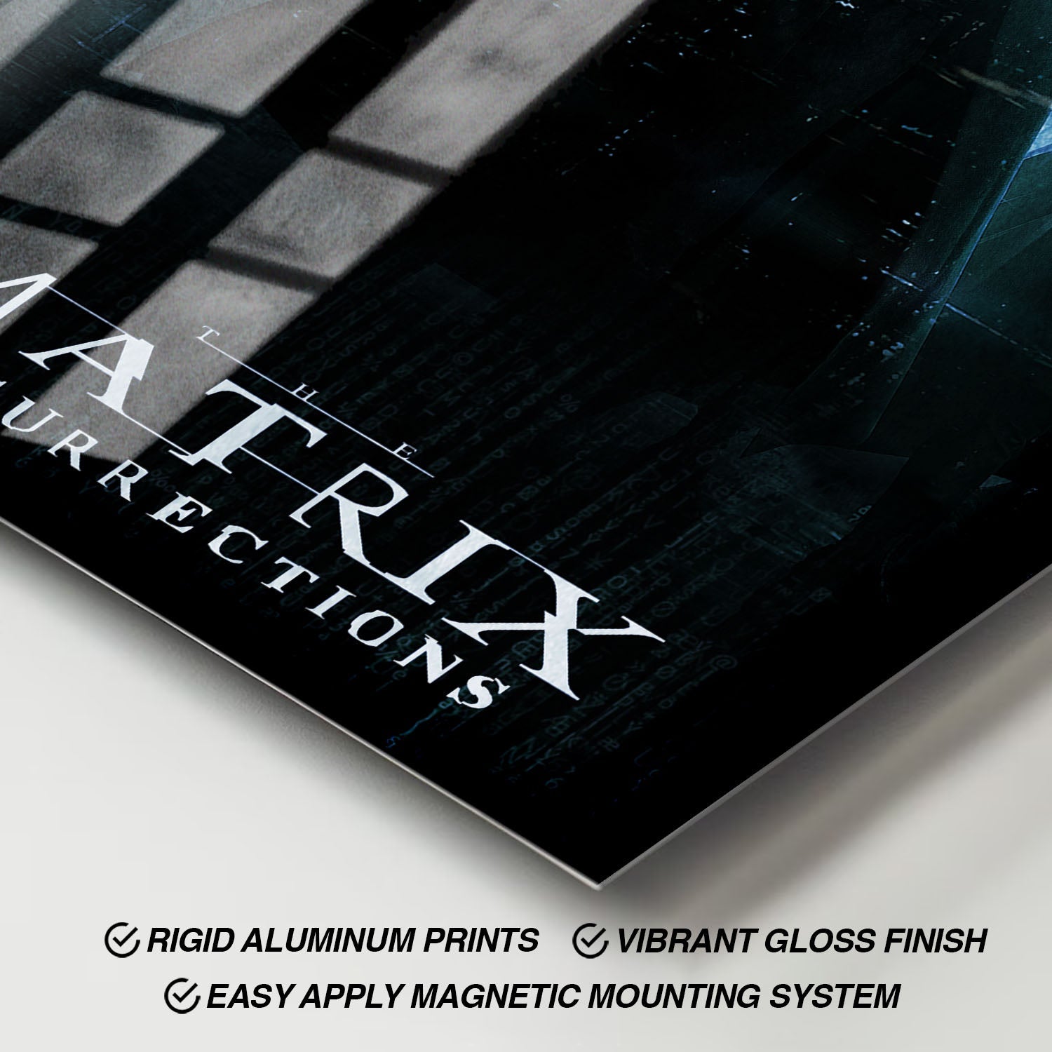 Flex Designs Metal Poster The Matrix Resurrections Classic 11 x 17" Home Goods - Movie 2021 Movie Metal Poster