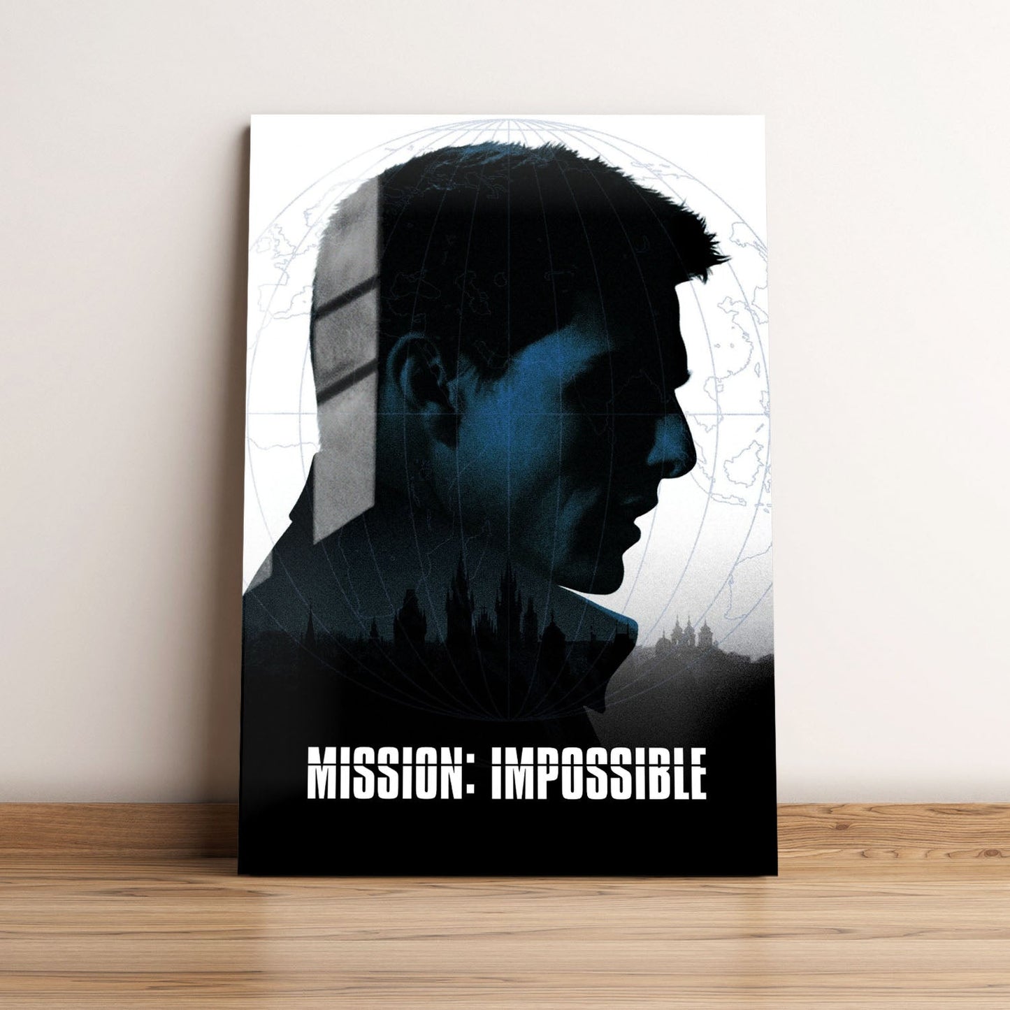 Mission Impossible Movie Metal Poster