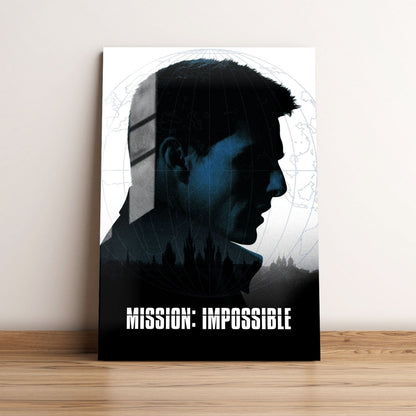 Mission Impossible Movie Metal Poster