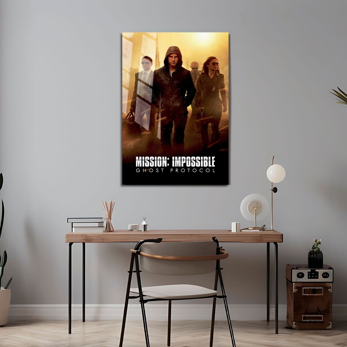Flex Designs Metal Poster Mission Impossible - Ghost Protocol 24 x 36" Home Goods - Movie 2011 Movie Metal Poster
