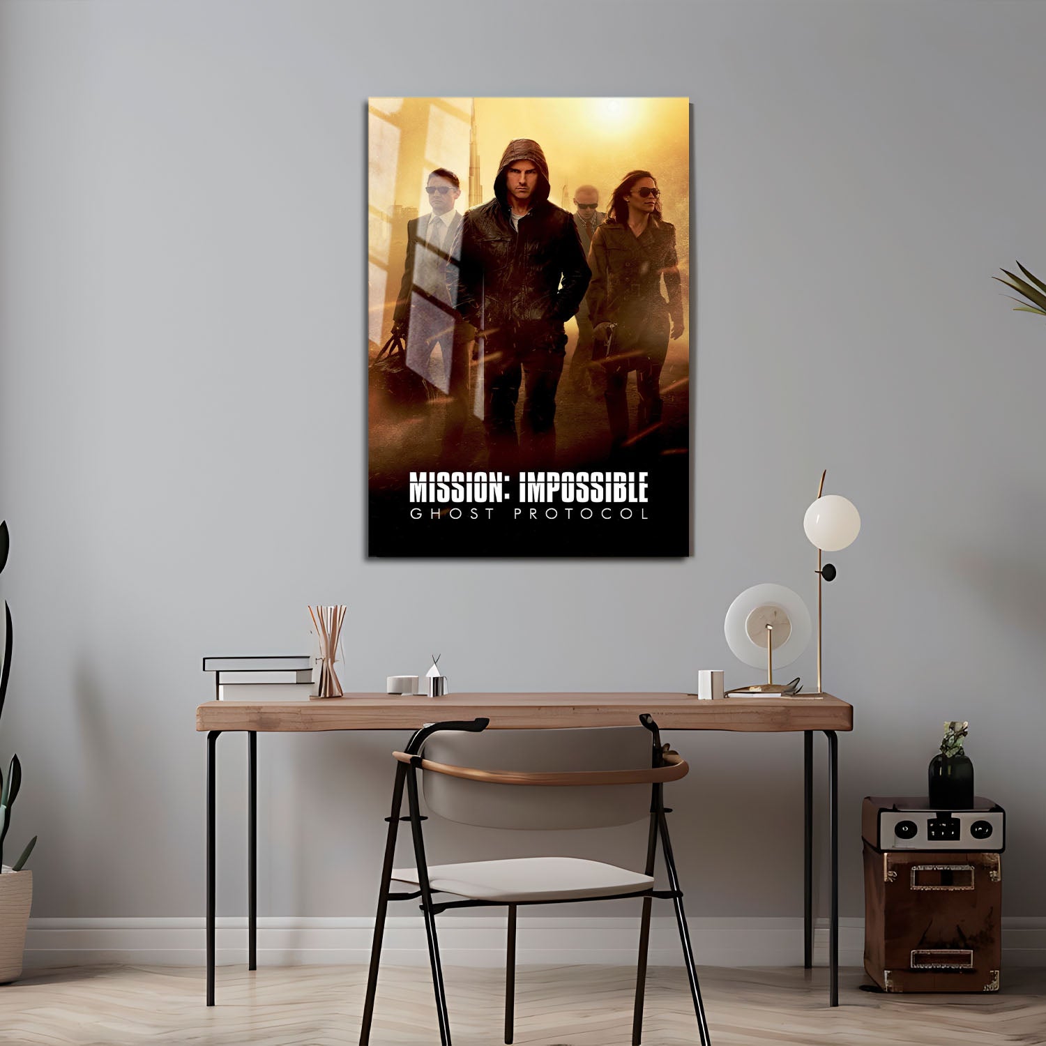 Flex Designs Metal Poster Mission Impossible - Ghost Protocol 24 x 36" Home Goods - Movie 2011 Movie Metal Poster