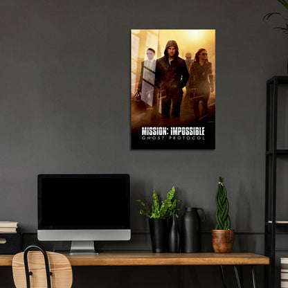 Flex Designs Metal Poster Mission Impossible - Ghost Protocol 5 x 7" Home Goods - Movie 2011 Movie Metal Poster